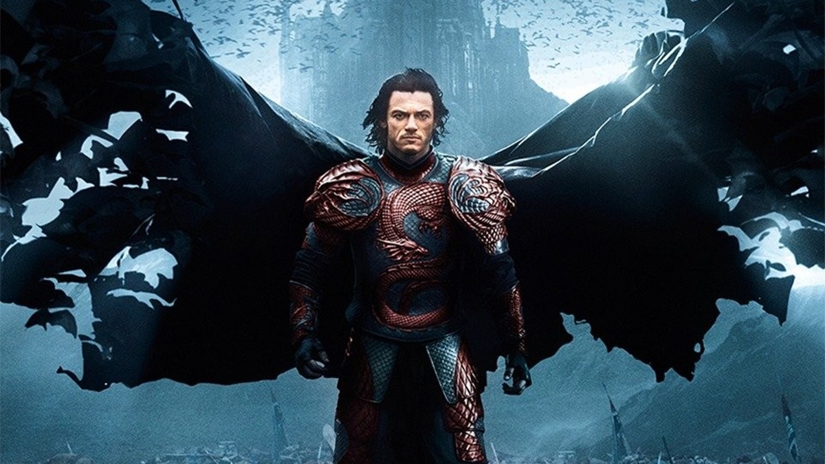 Luke Evans playing Dracula in Dracula Untold.